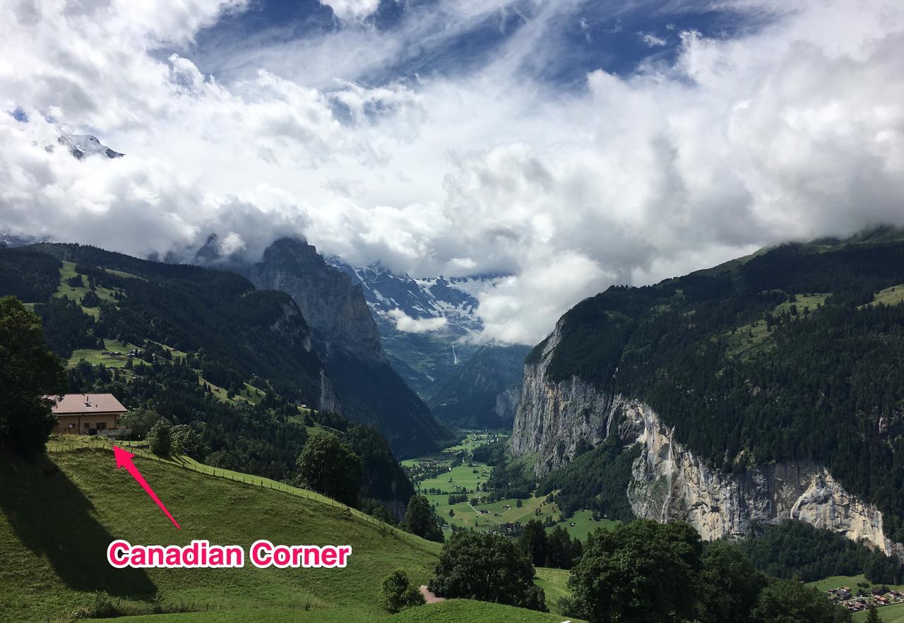 Chalet Canadian Corner Венген Экстерьер фото